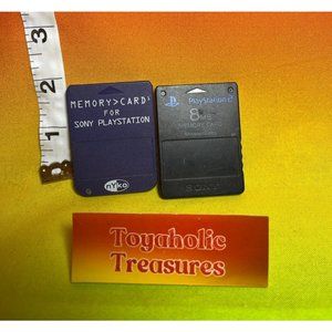 PS2 Memory card x2 PlayStation 2